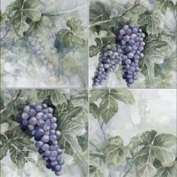 Absolut Keramika Set Acuarela Uvas A (4pzs) — 990 руб